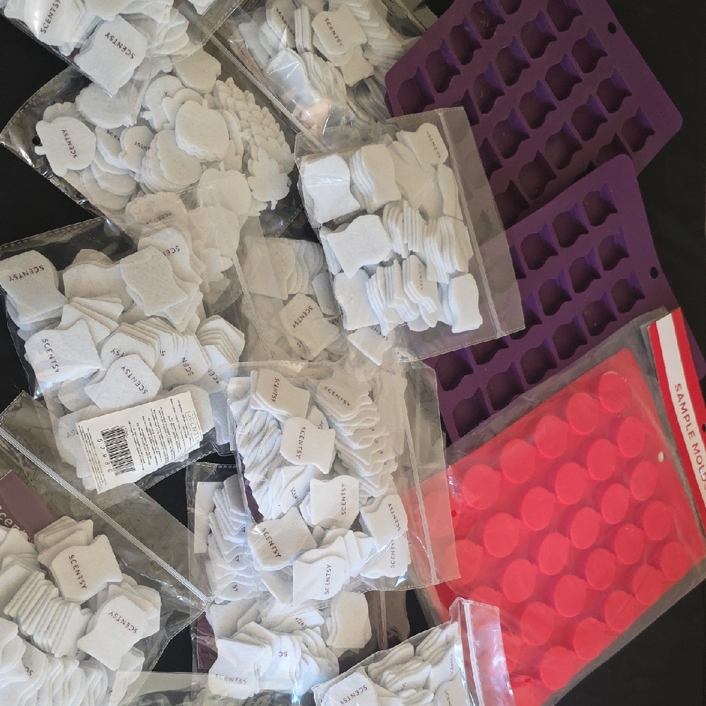 Scentsy Business Supplies Scentsy Wax Molds Scentsy Felts For Samples Assortment